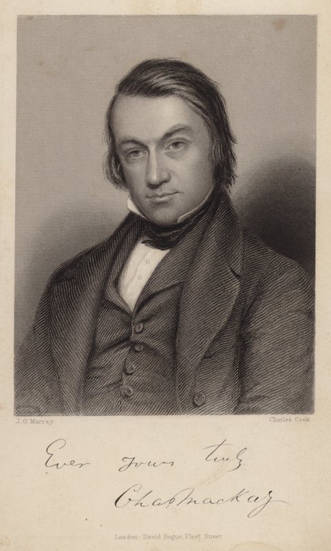 Charles MacKayn muotokuva tekijältä English School