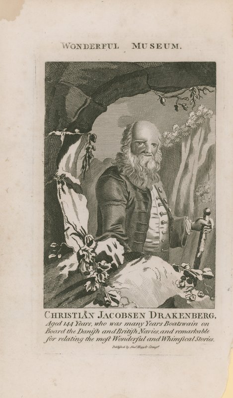 Christian Jacobsen Drakensbergin muotokuva tekijältä English School