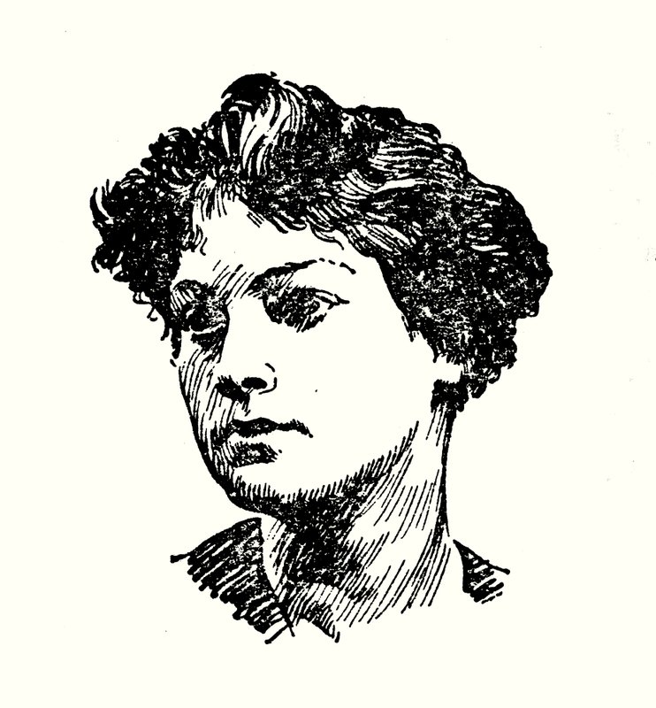 Dorothy Parkerin muotokuva (litografia) tekijältä English School