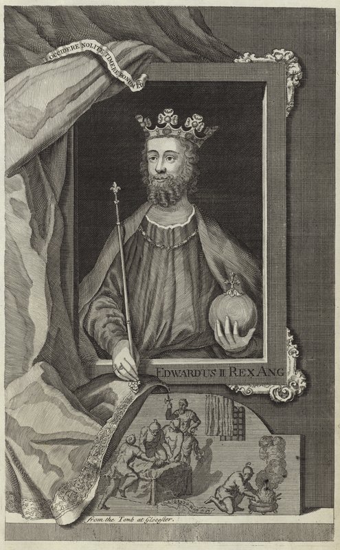 Englannin Edward II:n muotokuva tekijältä English School