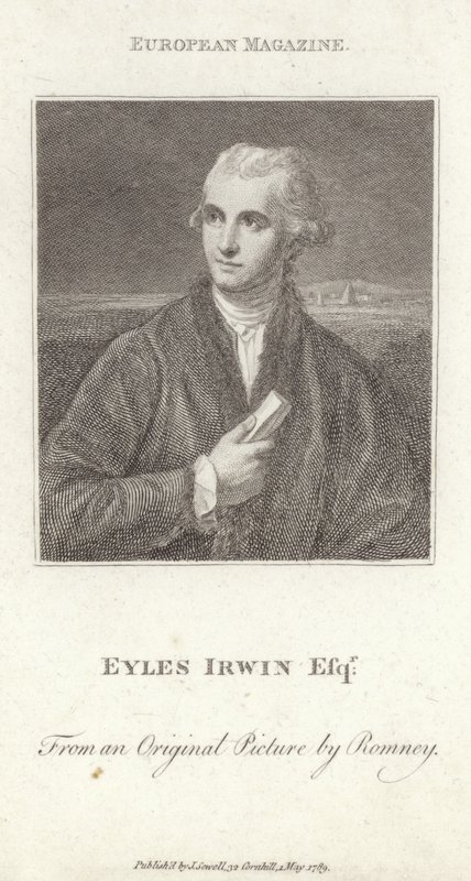 Eyles Irwinin muotokuva tekijältä English School