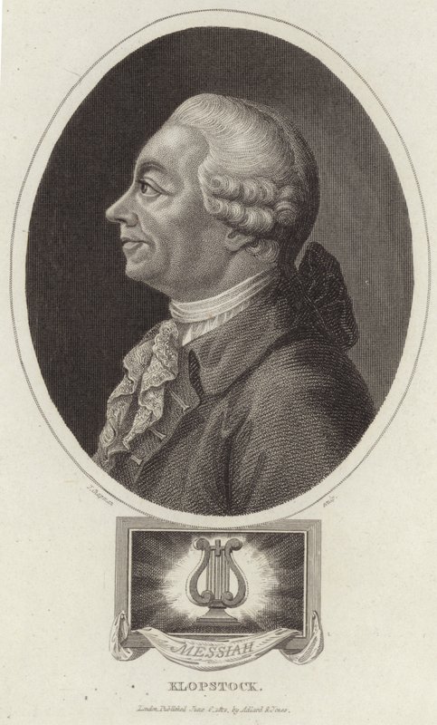 Friedrich Gottlieb Klopstockin muotokuva tekijältä English School