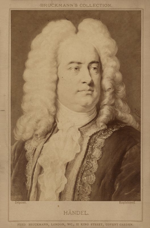 George Friedrich Händelin muotokuva tekijältä English School
