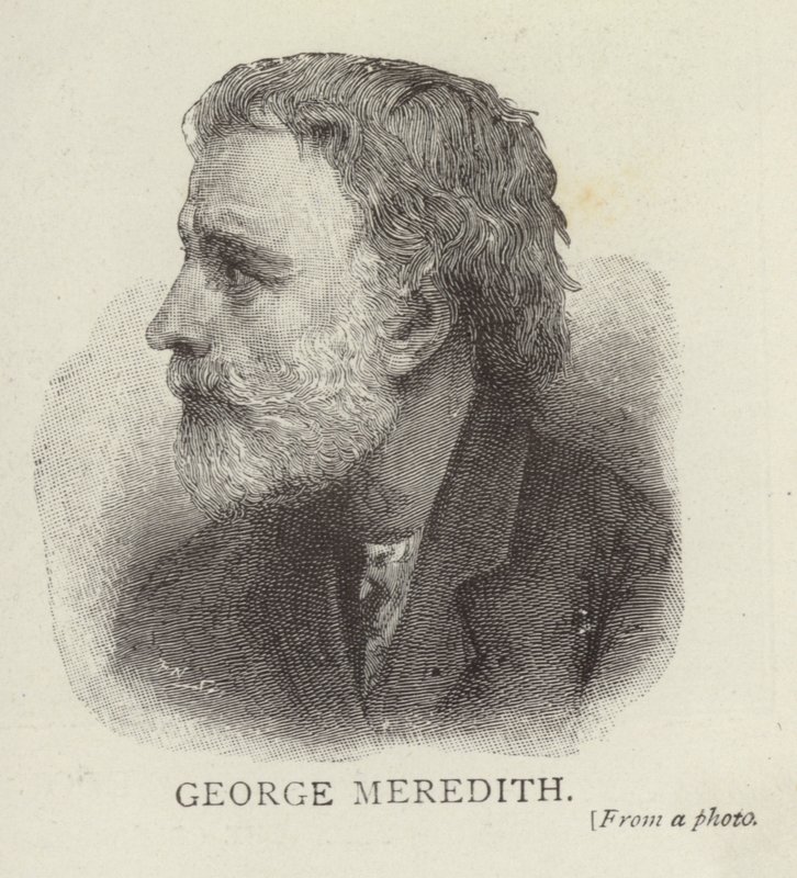 George Meredithin muotokuva tekijältä English School