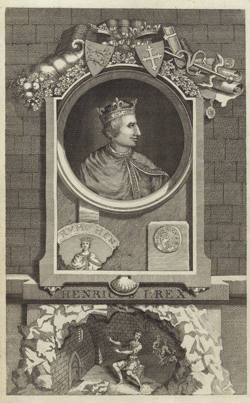 Henry I:n muotokuva Englannista tekijältä English School
