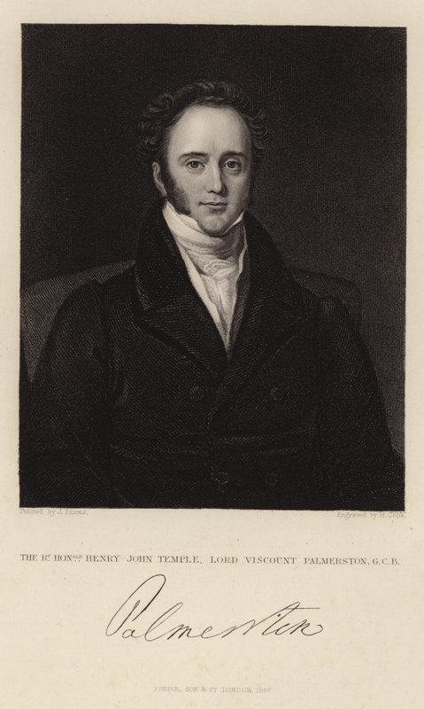 Henry Johnin temppelin muotokuva tekijältä English School