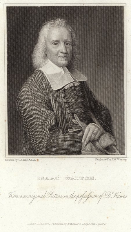 Izaak Waltonin muotokuva tekijältä English School