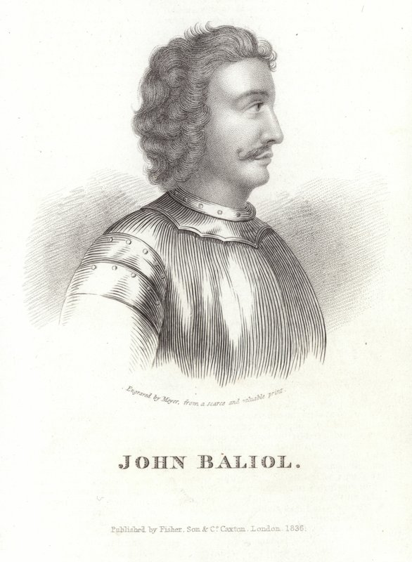 John Balliolin muotokuva tekijältä English School