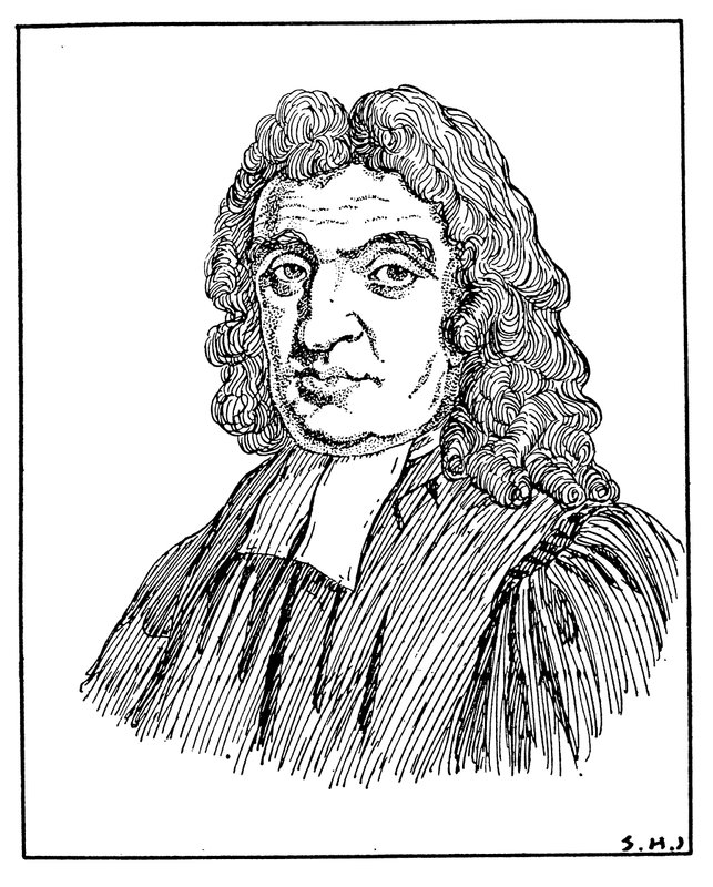 John Flamsteadin muotokuva tekijältä English School