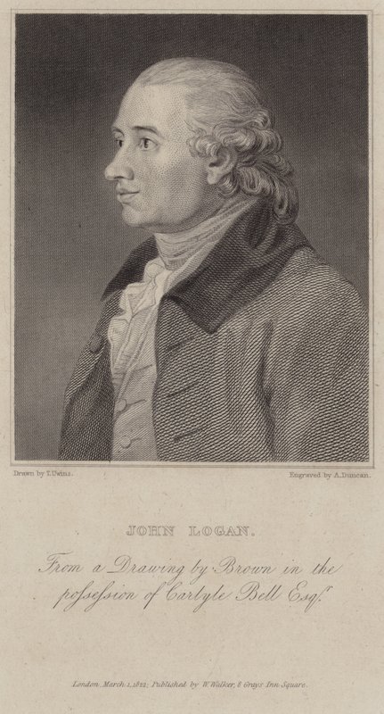 John Loganin muotokuva tekijältä English School