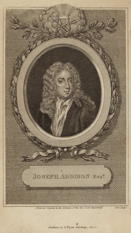 Joseph Addisonin muotokuva tekijältä English School