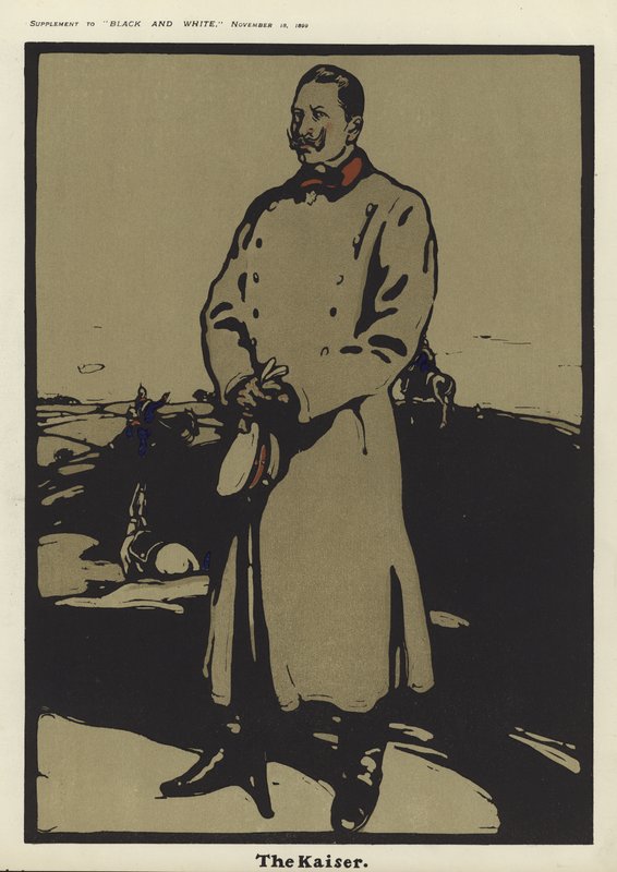 Keisari Wilhelm II:n muotokuva tekijältä English School