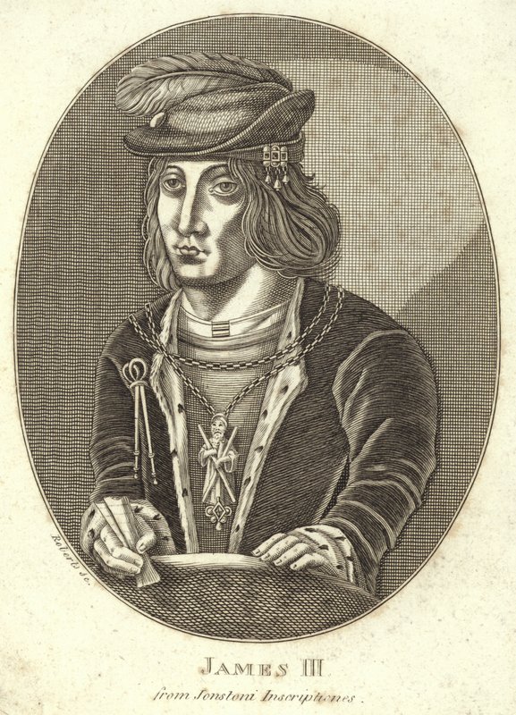 Kuningas James III:n muotokuva tekijältä English School