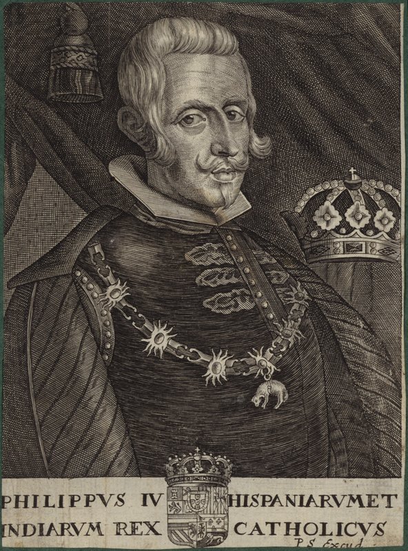 Espanjan kuninkaan Philip IV:n muotokuva tekijältä English School