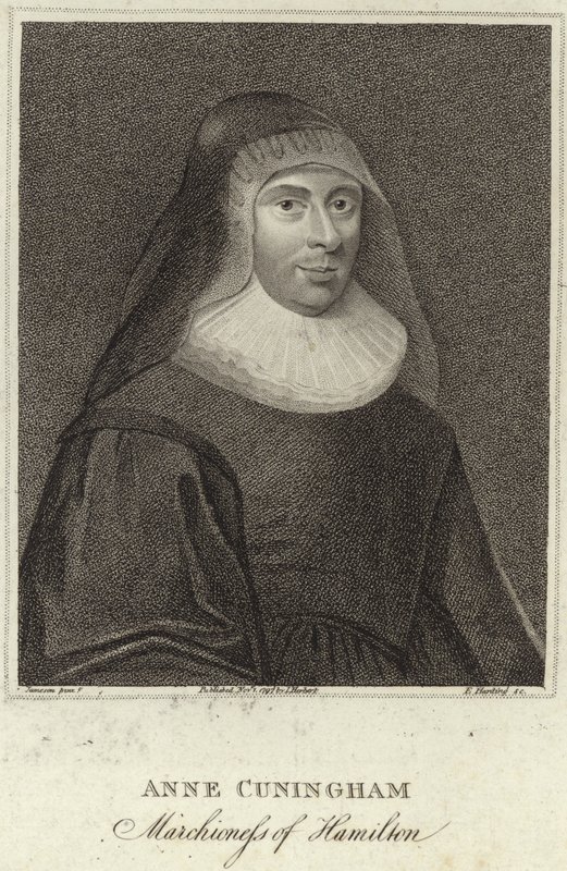 Lady Ann Cunninghamin muotokuva, Hamiltonin marssitar tekijältä English School