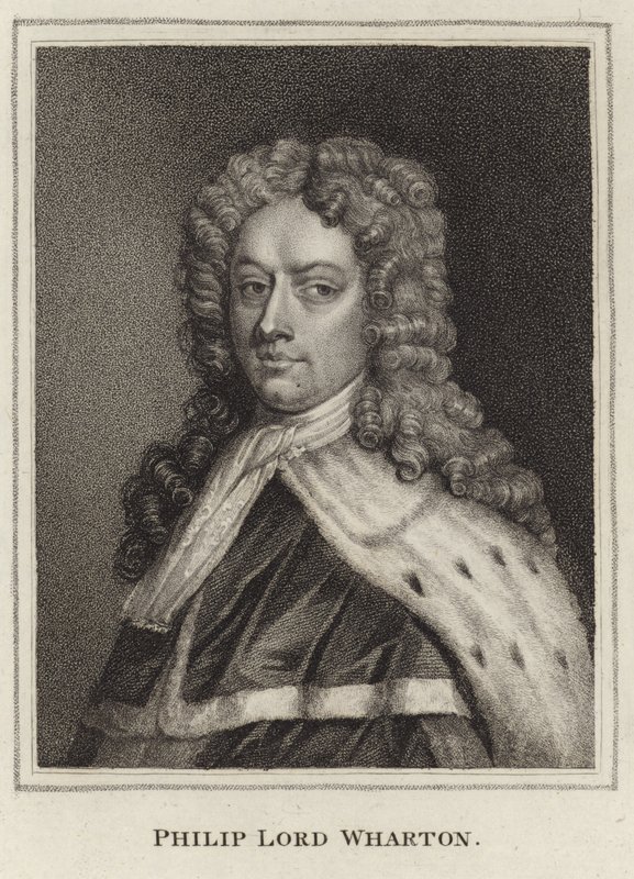 Philip Whartonin muotokuva tekijältä English School