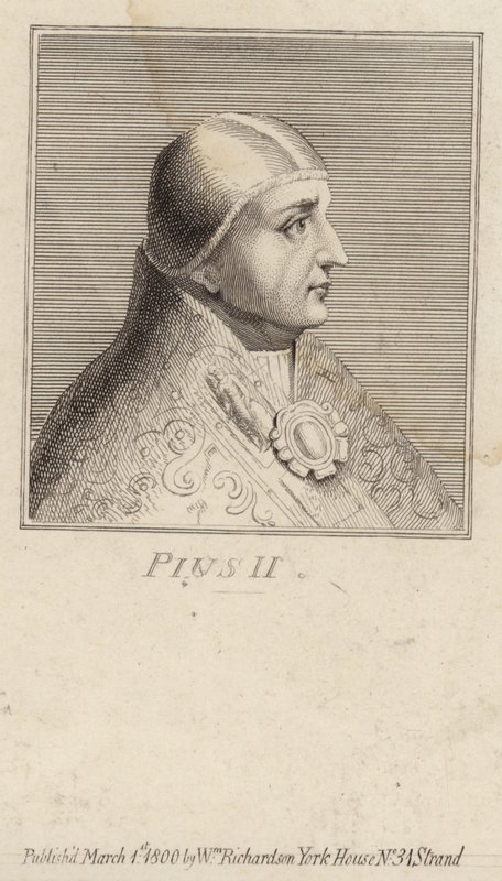 Paavi Pius II:n muotokuva tekijältä English School