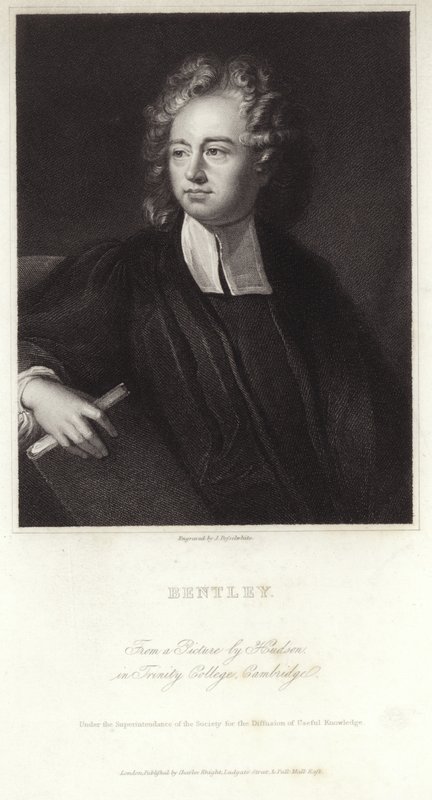 Richard Bentleyn muotokuva tekijältä English School