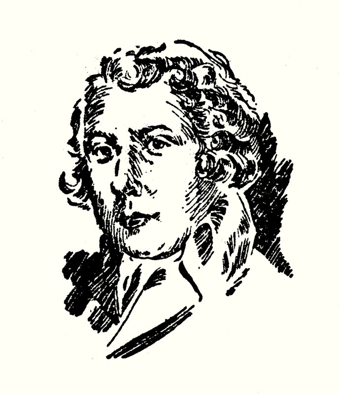 Richard Brinsley Sheridanin muotokuva (litografia) tekijältä English School