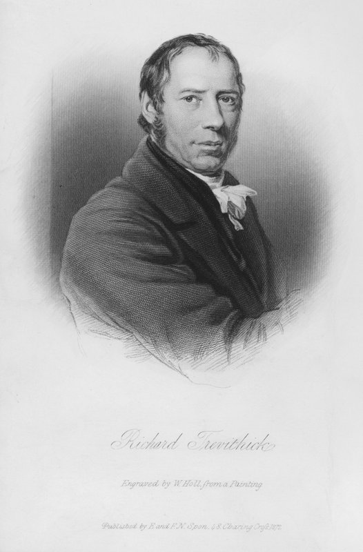 Richard Trevithickin muotokuva (kaiverrus) tekijältä English School