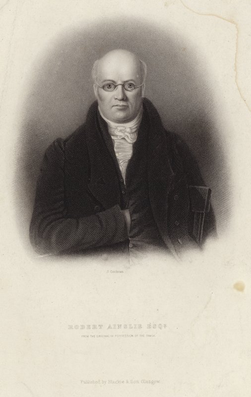 Robert Ainslien muotokuva tekijältä English School