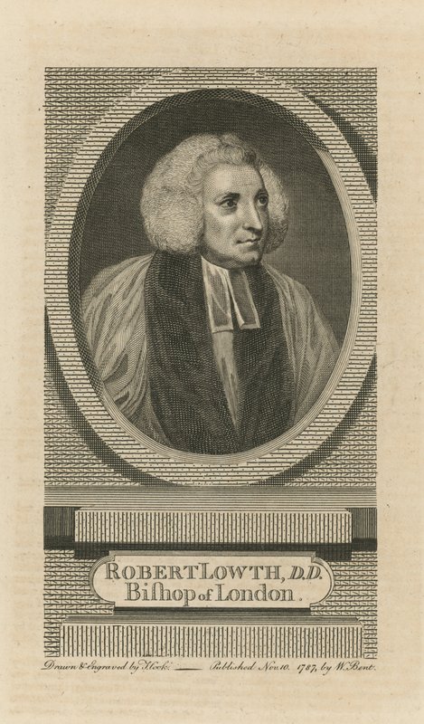 Robert Lowthin muotokuva tekijältä English School