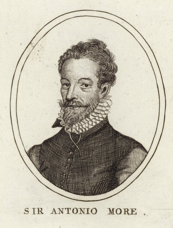 Sir Antonis Morin muotokuva tekijältä English School