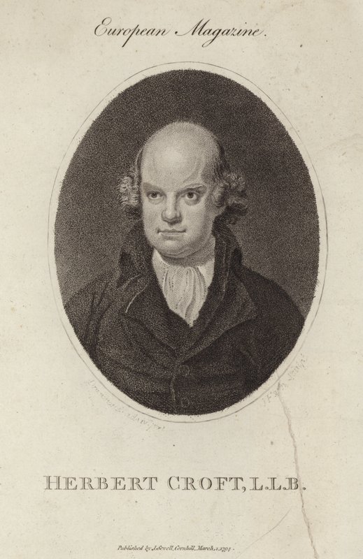 Sir Herbert Croftin muotokuva tekijältä English School