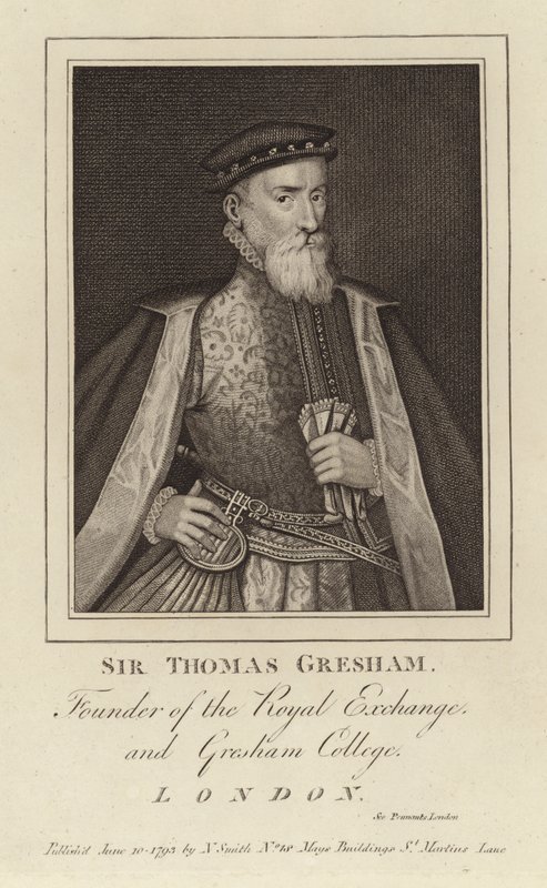 Sir Thomas Greshamin muotokuva tekijältä English School