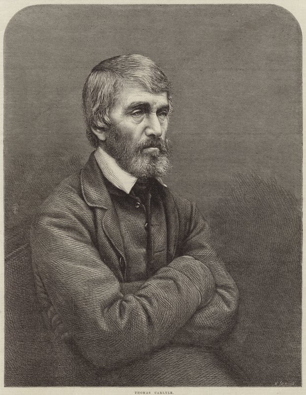 Thomas Carlylen muotokuva tekijältä English School