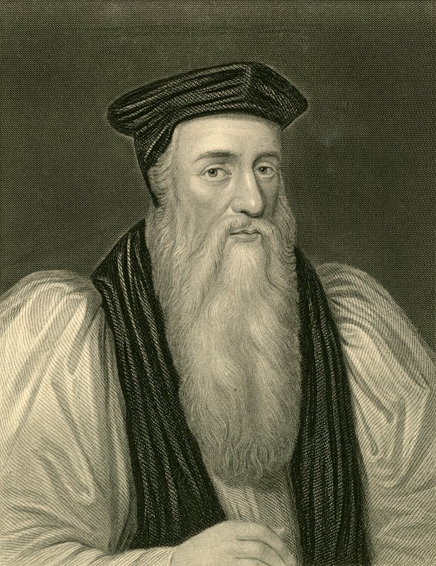 Thomas Cranmerin muotokuva tekijältä English School