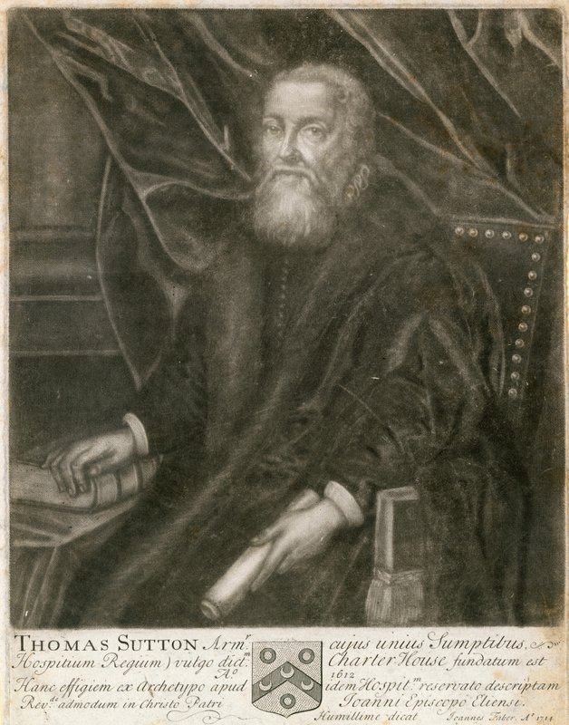 Thomas Suttonin muotokuva tekijältä English School