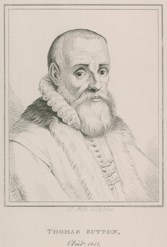 Thomas Suttonin muotokuva tekijältä English School