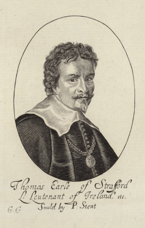 Thomas Wentworthin muotokuva tekijältä English School