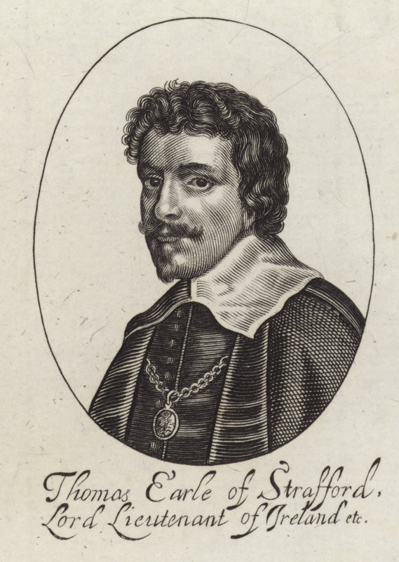 Thomas Wentworthin muotokuva tekijältä English School
