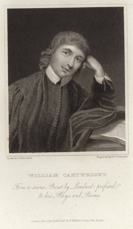 William Cartwrightin muotokuva tekijältä English School