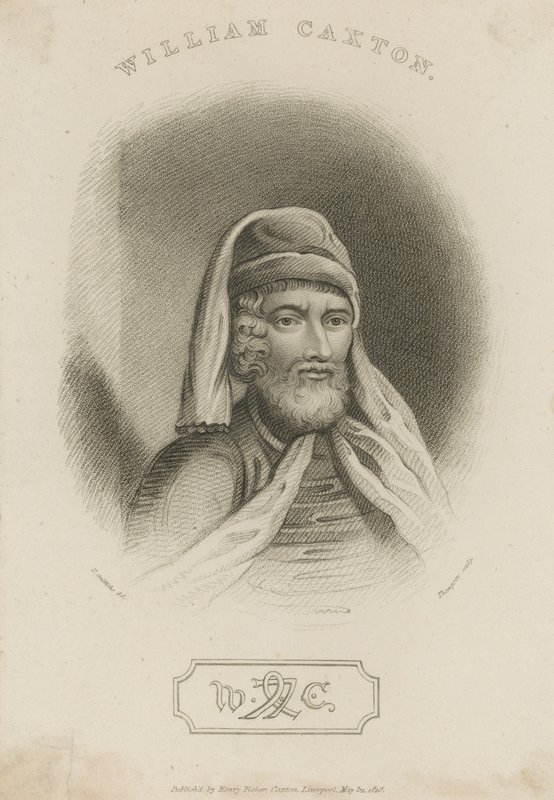 William Caxtonin muotokuva tekijältä English School