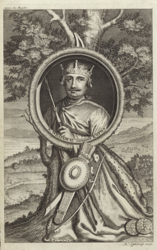 Englannin William II:n muotokuva tekijältä English School