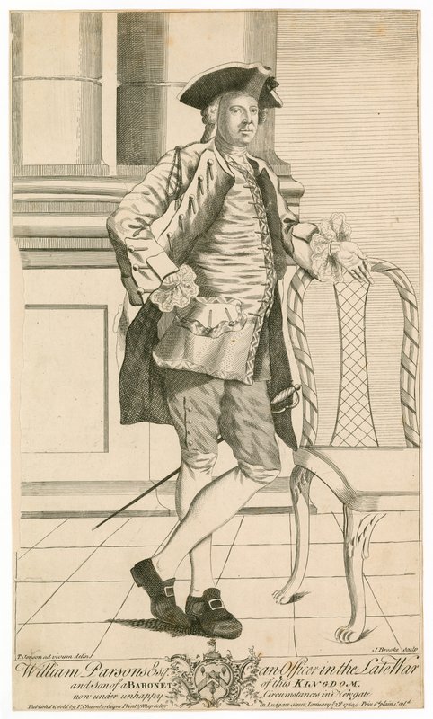 William Parsonsin muotokuva tekijältä English School