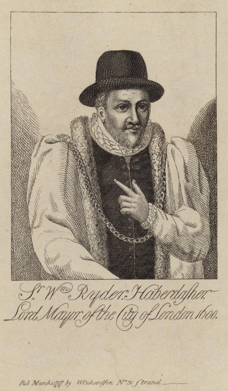 William Ryderin muotokuva tekijältä English School