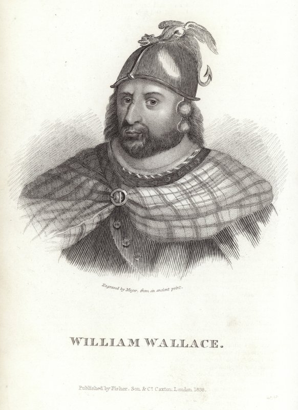 William Wallacen muotokuva tekijältä English School