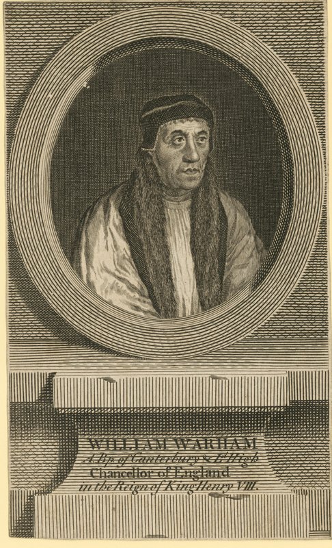 William Warhamin muotokuva tekijältä English School