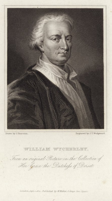 William Wycherleyn muotokuva tekijältä English School