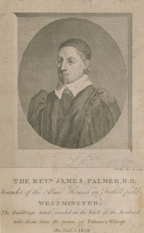 Pastori James Palmerin muotokuva tekijältä English School