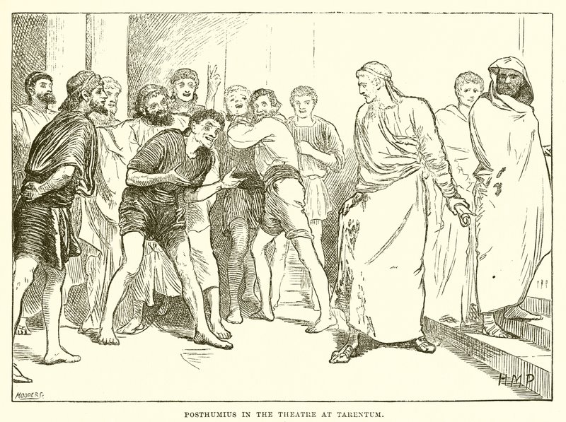 Posthumius Tarentumin teatterissa tekijältä English School