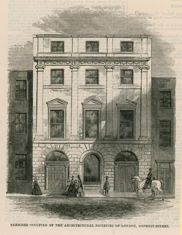 Lontoon Architectural Societiesin käytössä olevat tilat, Conduit Street, Lontoo tekijältä English School