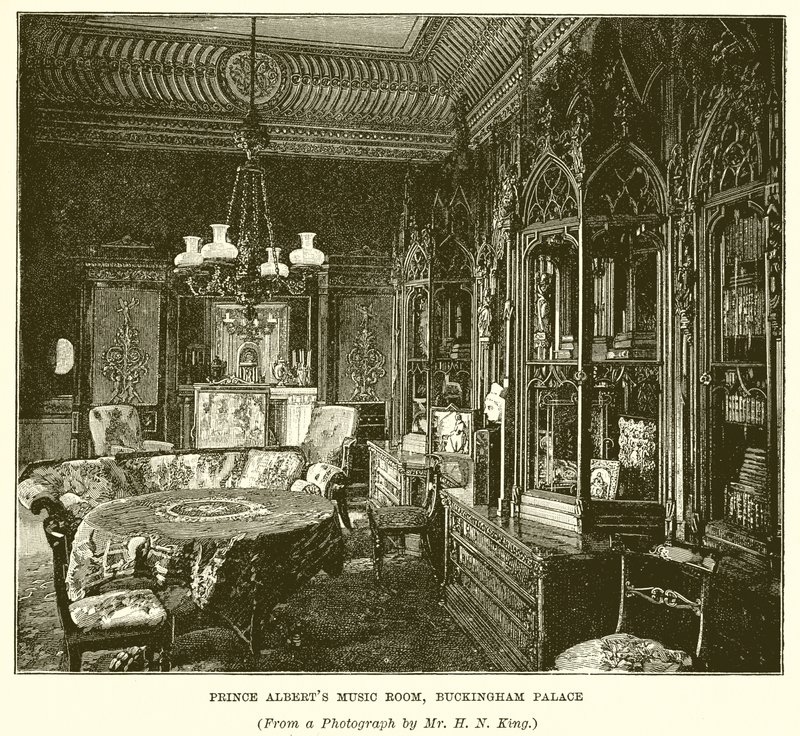 Prince Alberts Music Room, Buckinghamin palatsi tekijältä English School