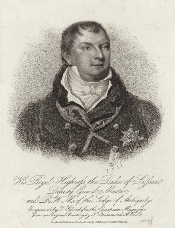 Prinssi Augustus Frederick, Sussexin herttua tekijältä English School