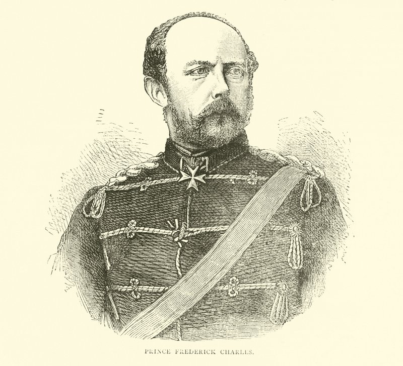 Prinssi Frederick Charles, elokuu 1870 tekijältä English School