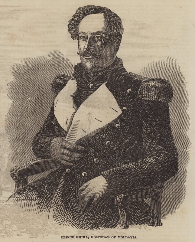 Prinssi Ghika, Hospodar of Moldavia (kaiverrus) tekijältä English School
